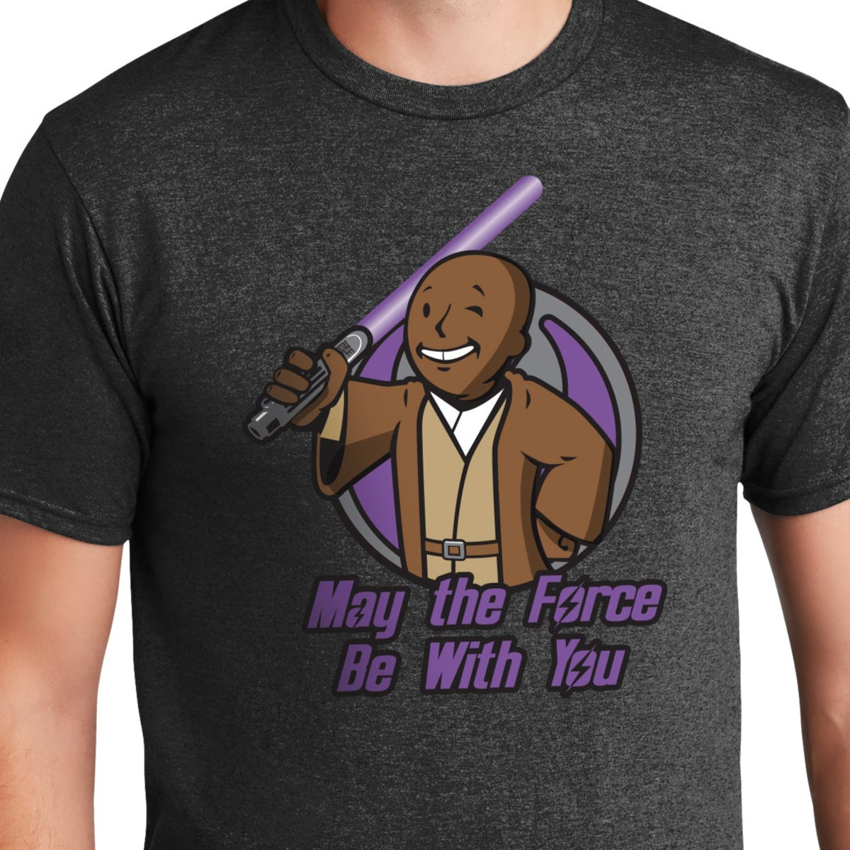 May the Force Be with You - Mace Windu – Quick Draw Shirts