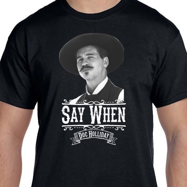 Say When Shirts – Quick Draw Shirts