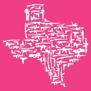 Texas Gun State Shirt women military weapons