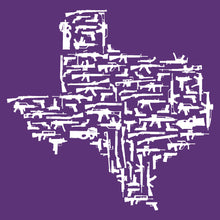 Load image into Gallery viewer, Texas Gun State woman shirt rifle shotgun pistol