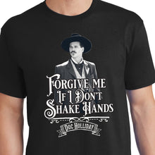 Load image into Gallery viewer, Black Tombstone Forgive Me If I Don't Shake Hands