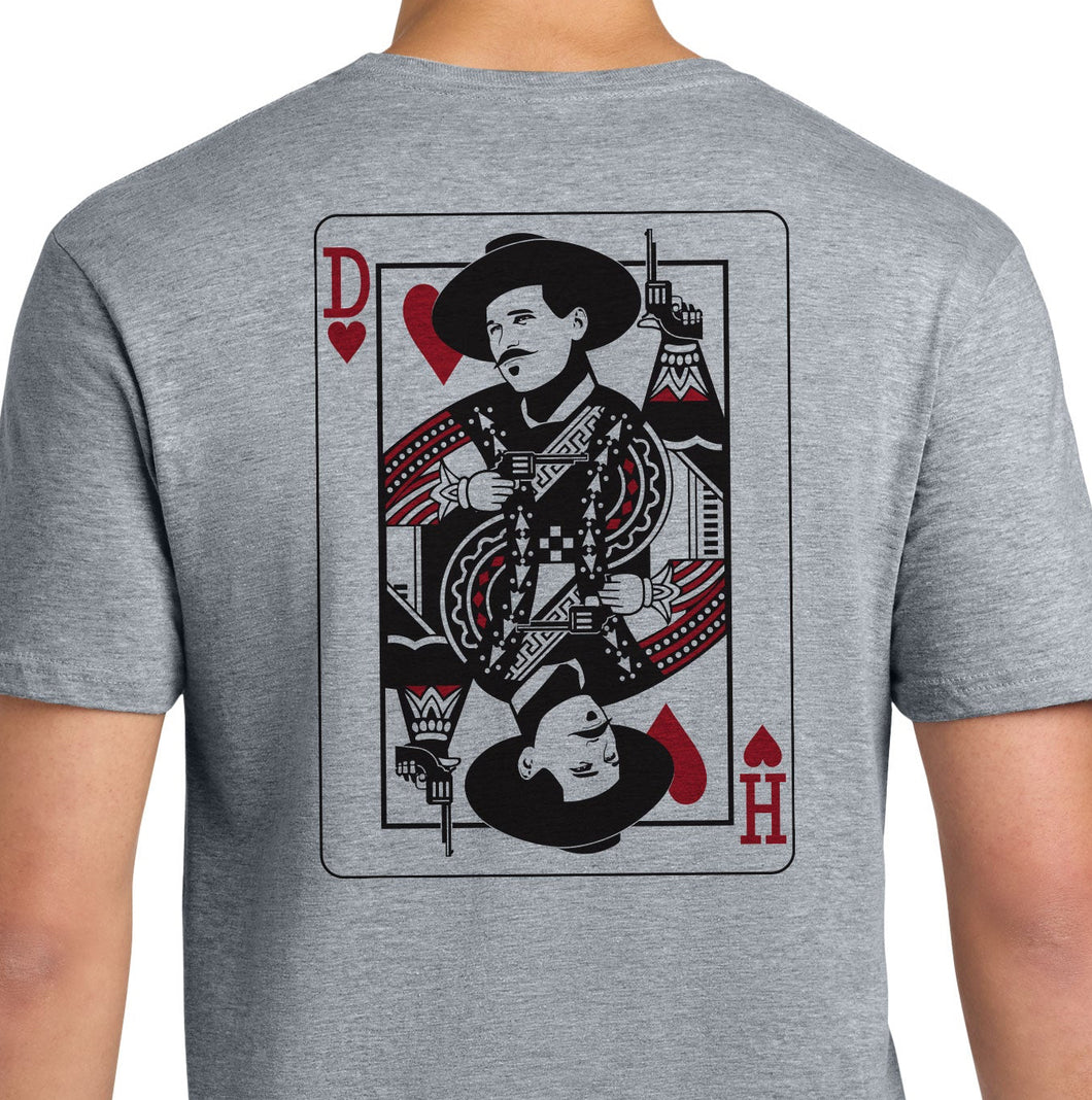 Doc Holliday Playing Card - Tombstone T-Shirt