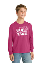 Load image into Gallery viewer, It&#39;s a Great Day to be a Mustang - Long Sleeve Shirts