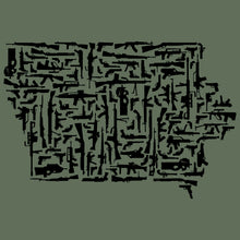 Load image into Gallery viewer, Iowa Gun State Unisex T-Shirt