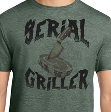 Load image into Gallery viewer, grilling on the BBQ meat unisex t-shirt