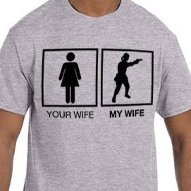 Humor Gun Shirt gun wife