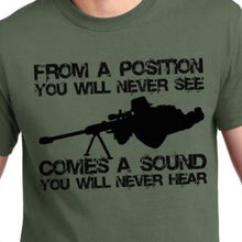 Load image into Gallery viewer, Military Green Sniper Shirt