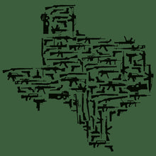 Load image into Gallery viewer, Texas Gun State Shirt AR15 AK47 1911 Glock