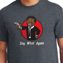 Load image into Gallery viewer, Dark Heather Samuel L Jackson funny shirt Pulp fiction