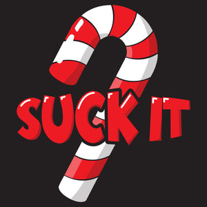 Suck It Christmas funny shirt candy cane