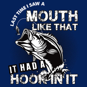 Funny Fishing Shirt Bass Hook