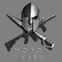 Load image into Gallery viewer, Molan Labe Shirt Spartan Sword Rifle