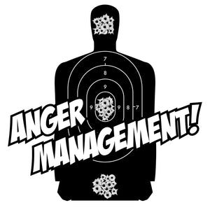 Anger Management Gun Target Shirt