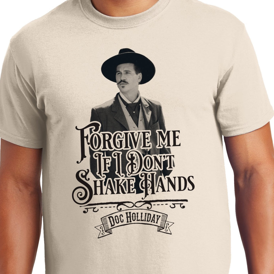 Natural Tombstone Forgive Me If I Don't Shake Hands